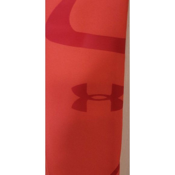 Under Armour Compression Leggings Workout Running Pants Peach Women's Size XS - Picture 4 of 6